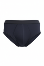 Navy Blue Men's Brief - Front View